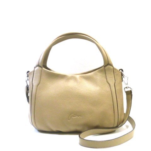 【美品】GRES マダムグレ 本革2WAYバッグ