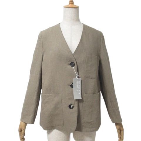 【未使用】マーガレットハウエル 20SS リネン ジャケット