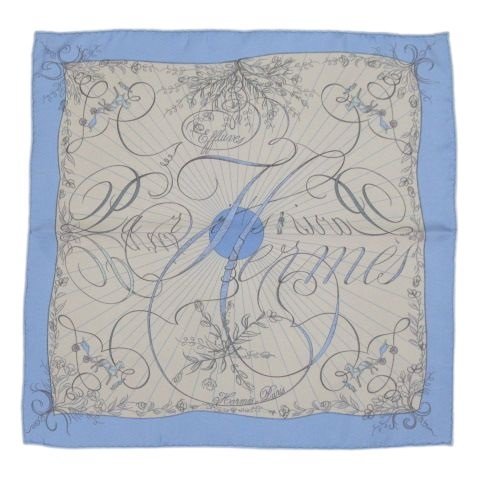 【美品】エルメス スカーフ EFFLUVES