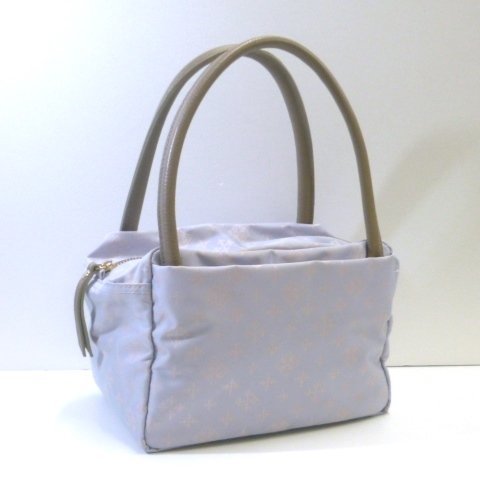 【美品】ラシット キューブ バッグ 薄紫系