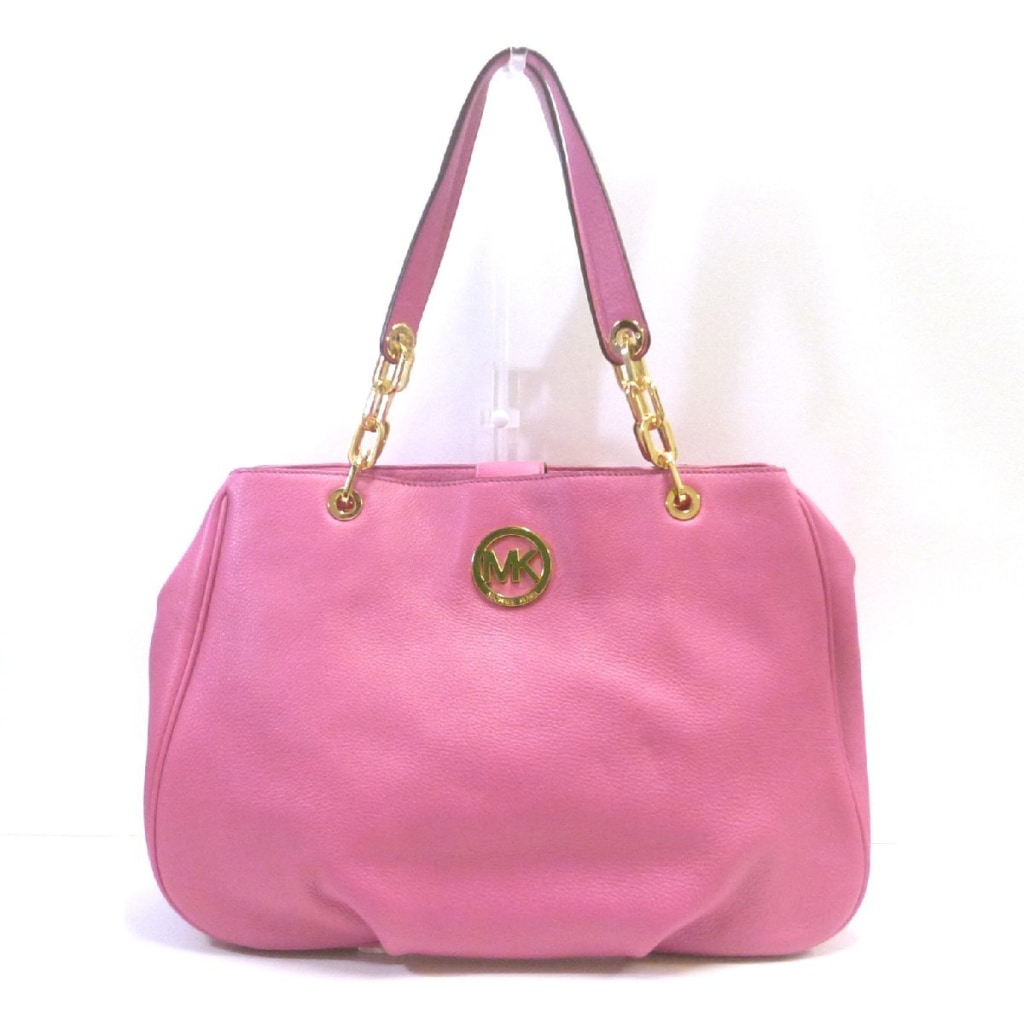 【美品】マイケルコース レザー ショルダーバッグ