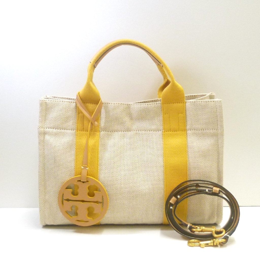 【美品】トリーバーチ 2WAY キャンバス トートバッグ