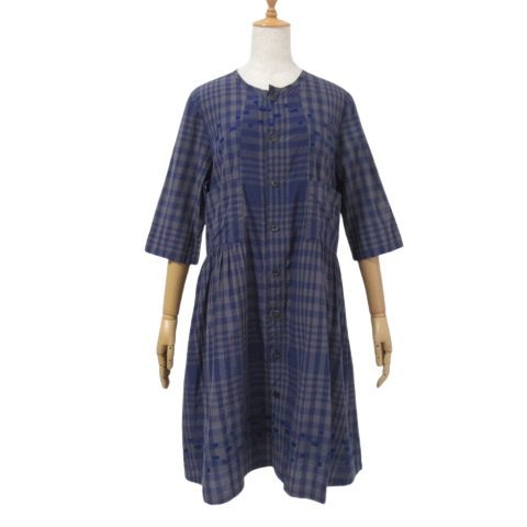 【美品】クレッシェント 7分袖ワンピース