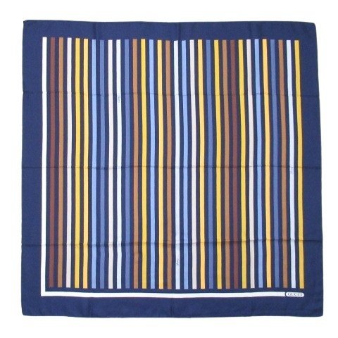 【美品】グッチ 大判 シルク スカーフ