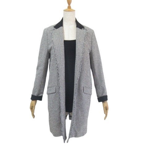 バジーレ28 美品 千鳥格子ジャケット コート