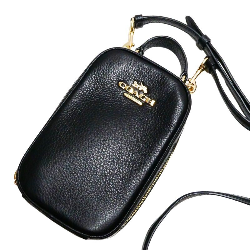 【美品】コーチ CB854 スマホショルダーバッグ