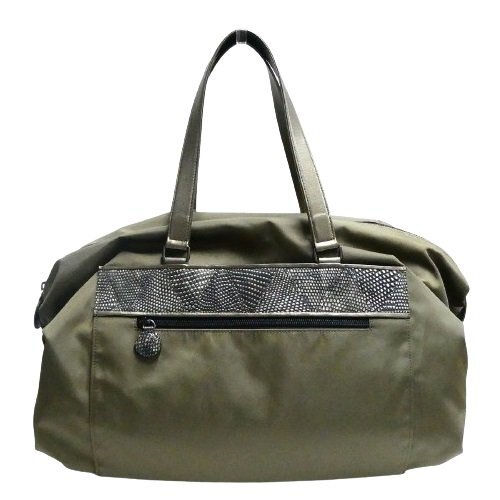 ヴァグリエ 美品 ナイロン×レザー ボストンバッグ