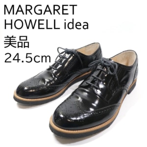 マーガレットハウエル アイデア レースアップシューズ 24.5cm