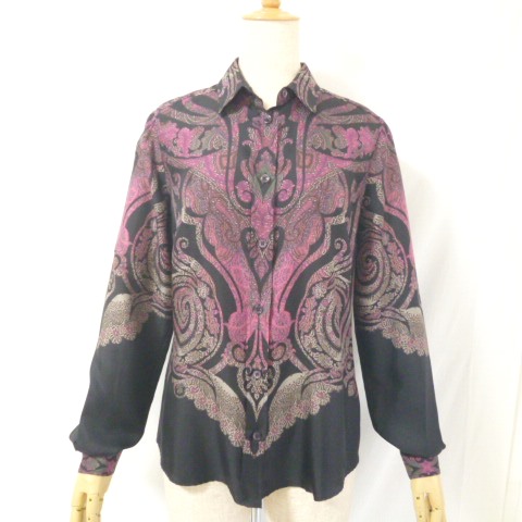 【ETRO】エトロの高級シルクブラウス入荷！