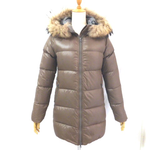DUVETICA デュベティカ ダウンコート 茶38 新入荷！
