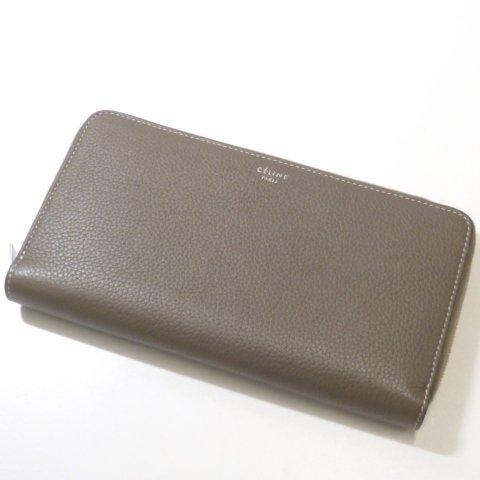 【美品】CELINE ラージジップウォレット 長財布
