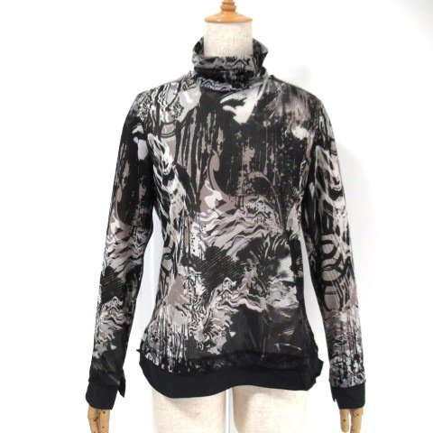 【美品】E-clat イークラット タートルカットソー