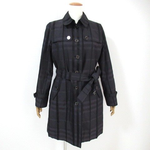【美品】BURBERRY LONDON ライナー付 薄手コート