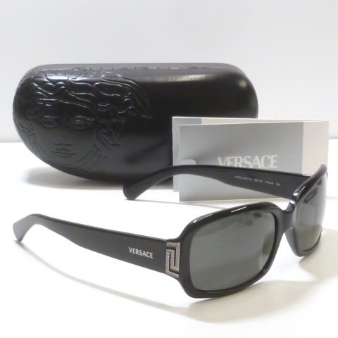 【美品】VERSACE サングラス ブラック 4051-B GB1