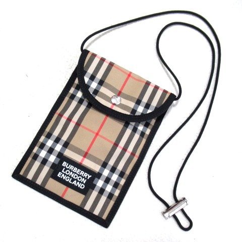 【美品】BURBERRY フォンケース ポシェット
