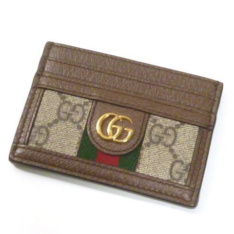 【美品】GUCCI オフィディア GGカードケース