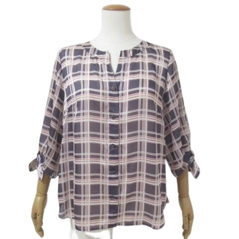 【美品】DAKS 春色ブラウス 13号