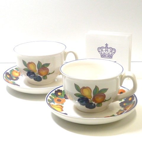 【未使用】ROYAL COPENHAGEN カップ & ソーサー ペア