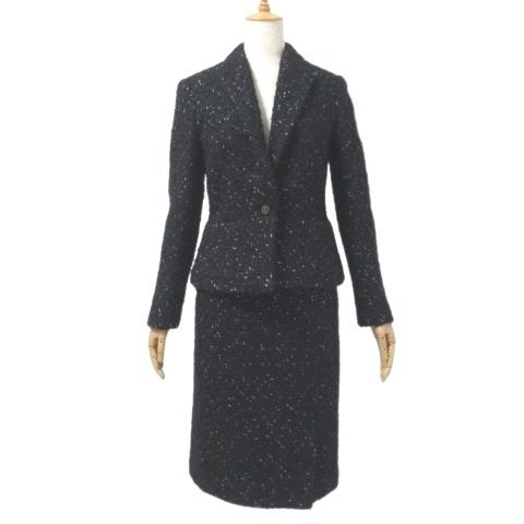 【美品】EPOCA セットアップ スーツ 黒40