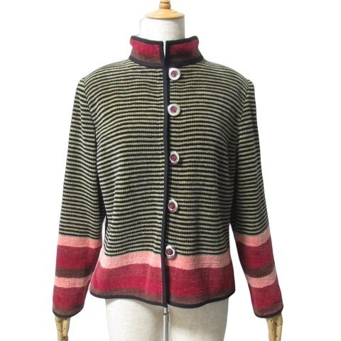 【美品】アンニッキ カルヴィネン ポッパナ織ジャケット