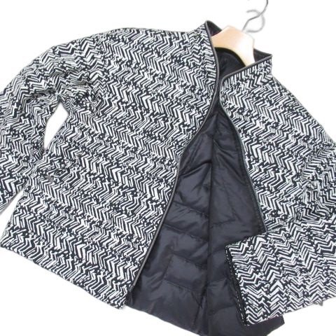 【美品】HIROKO KOSHINO リバーシブル ダウンジャケット