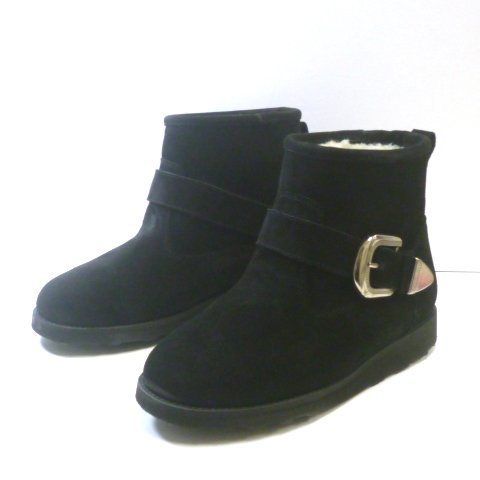 【未使用】CAMINANDO シングル ストラップファーブーツ