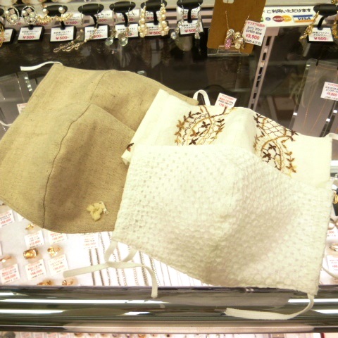 ハンドメイド 布マスク 販売はじめました！